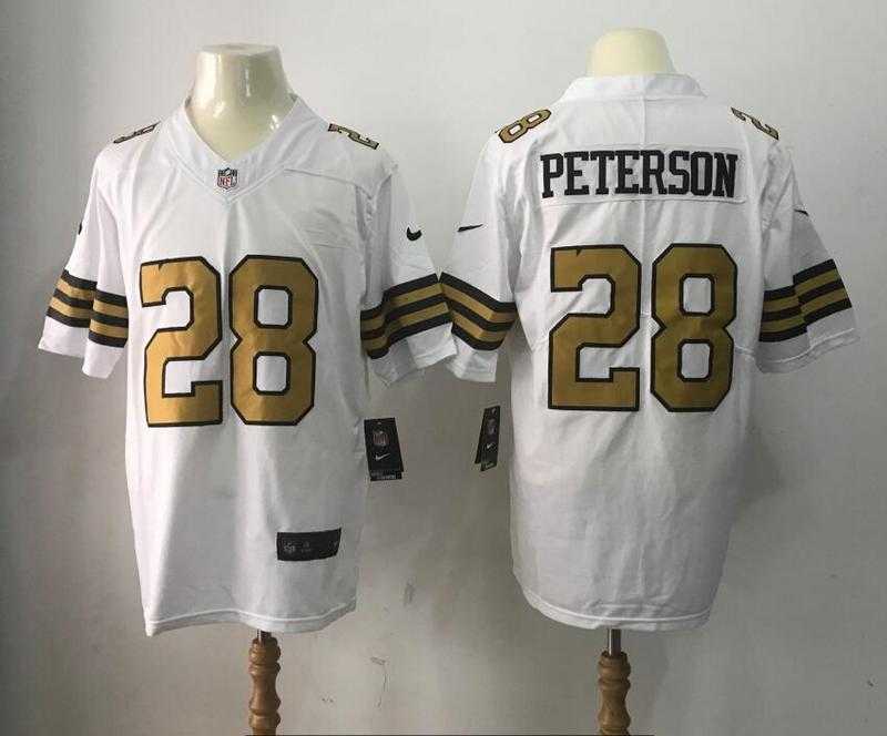 Nike Limited New Orleans Saints #28 Adrian Peterson White Color Rush Jersey,We sell and wholesale Nike Limited New Orleans Saints #28 Adrian Peterson White Color Rush Jersey on line form chian!